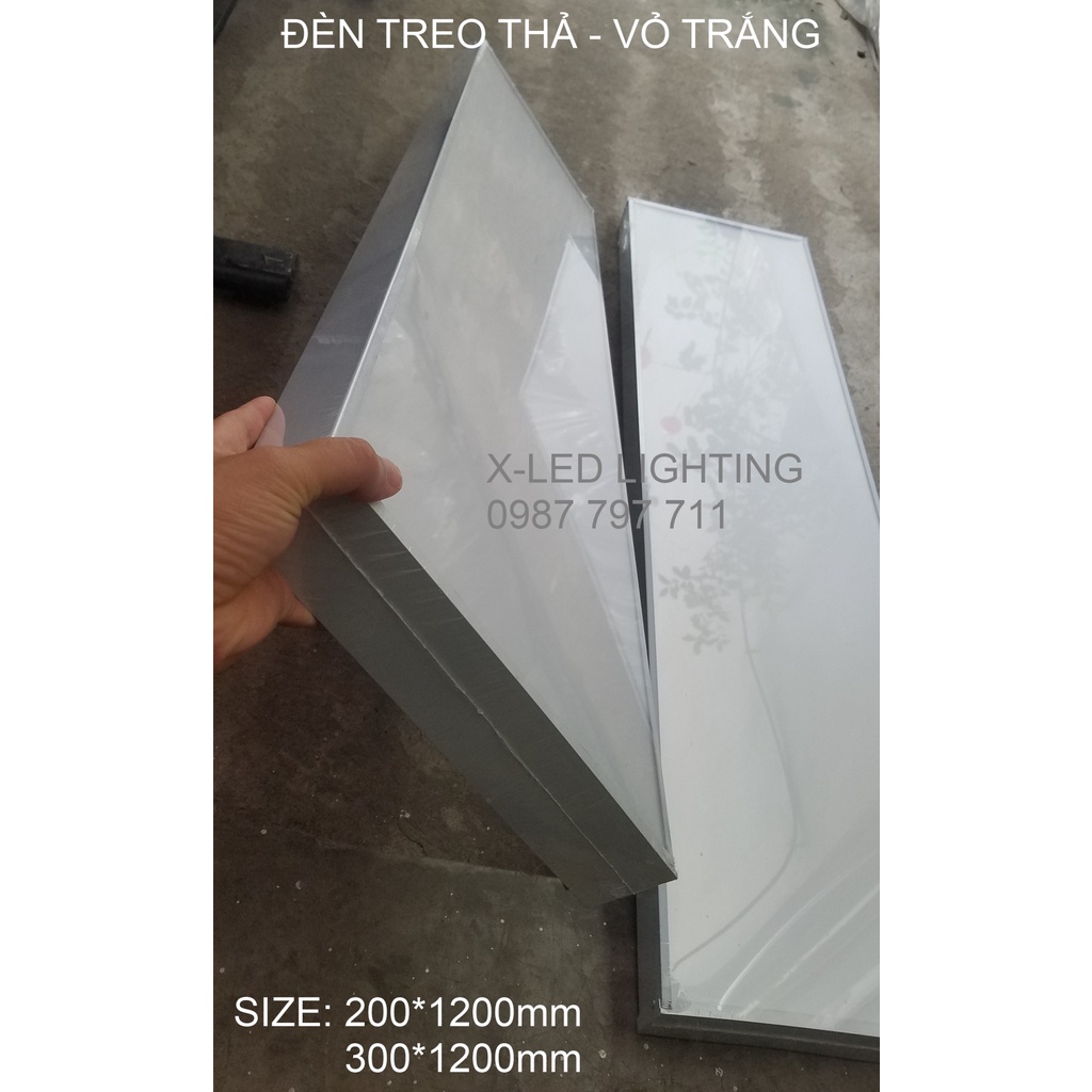 ĐÈN THANH TREO THẢ 1m2 - LINEAR - VĂN PHÒNG - SHOP - DECOR 200mm và 300mm