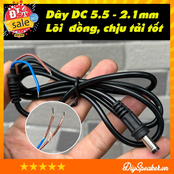 Jack sạc DC-099 chuẩn 5.5mm x 2.1mm