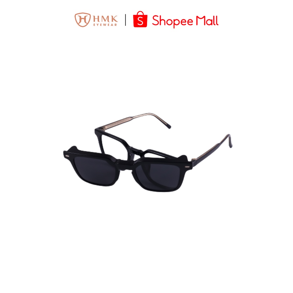 GỌNG KÍNH NHỰA 2 LỚP THỜI TRANG CAO CẤP DÁNG VUÔNG - 2L8191