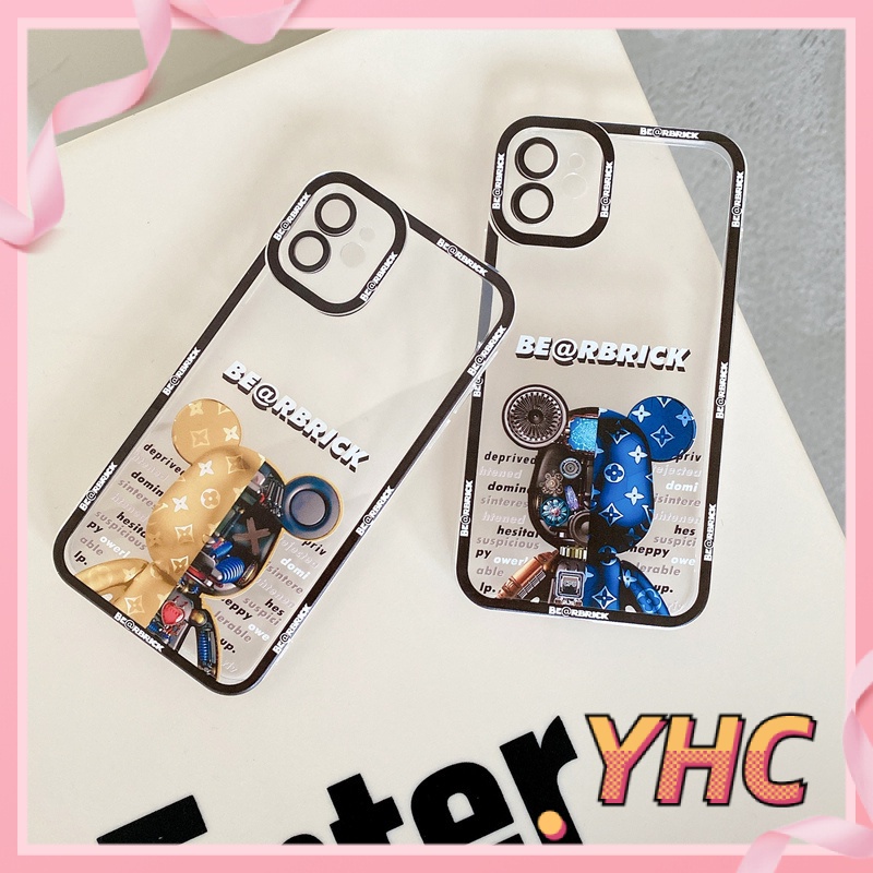 ốp iphone In Hình Gấu Hoạt Hình tương thích iPhone 6s 6splus 7 7plus 8 8plus X XS 11 12 Pro Max Plus Promax-2071