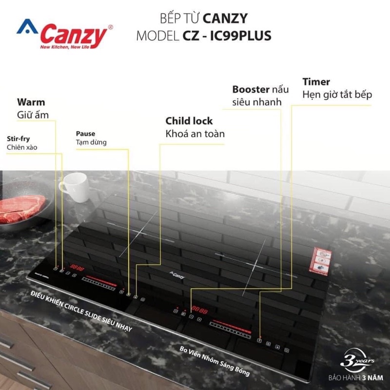 Bếp từ  Canzy CZ IC99plus