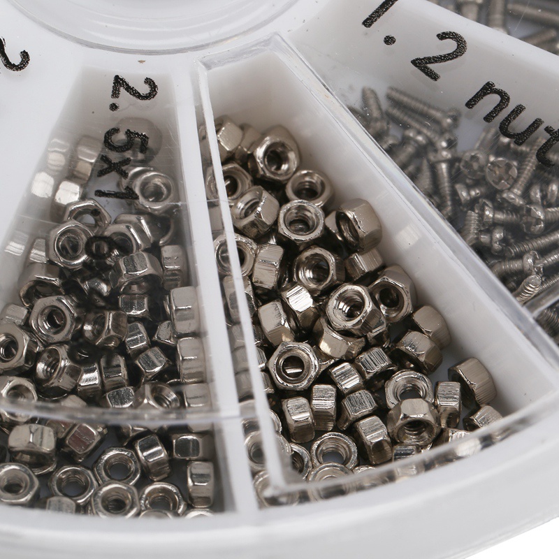 Bộ 1000 Ốc Vít Sửa Chữa Máy Móc Bằng Thép Không Gỉ