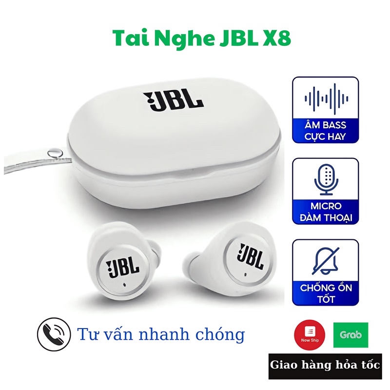 Tai nghe không dây mini JBL X8 bảo hành 12 tháng
