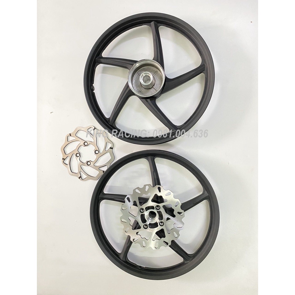 MÂM-VÀNH ĐÚC 5 CÂY HONDA110 THẮNG ĐĨA GẮN RSX110, BLADE,WAVE110,FUTURE125,WAVE S110...