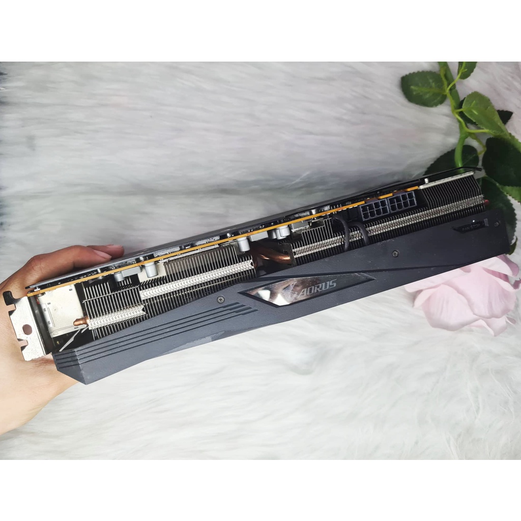 Graphic Card_VGA GIGABYTE AORUS Radeon RX 5700 XT 8G (GV-R57XTAORUS-8GD)_Còn bảo hành 2024 | BigBuy360 - bigbuy360.vn