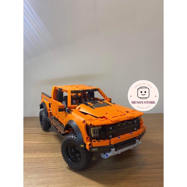Đồ chơi lắp ráp Technic 55355 42126 Mô hình Xe Ford Raptors F-150 Pickup Truck Racing Car - Xếp hình thông minh