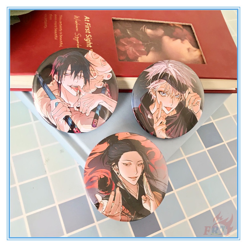 ❣️1 Huy Hiệu Anime Jujutsu Kaisen Kích Thước 58MM❣️ Ghim Cài Áo Hình Anime 9 Kiểu