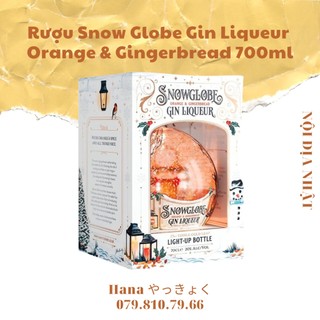 Gượu Snow Globe Gin Liqueur Orange & Gingerbread Gin Liqueur 700ml