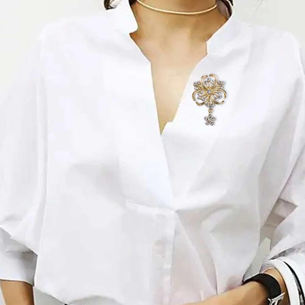 Ghim Cài Áo Thiết Kế Độc Đáo Lãng Mạn Cho Nữ|Ghim GàI ÁO HợP Kim ĐíNh Đá Xinh XắN