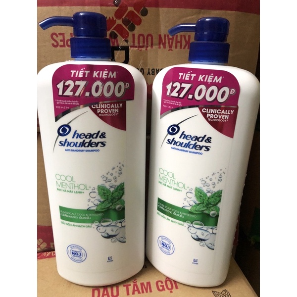 Dầu gội Head & Shoulders chai 1200ml
