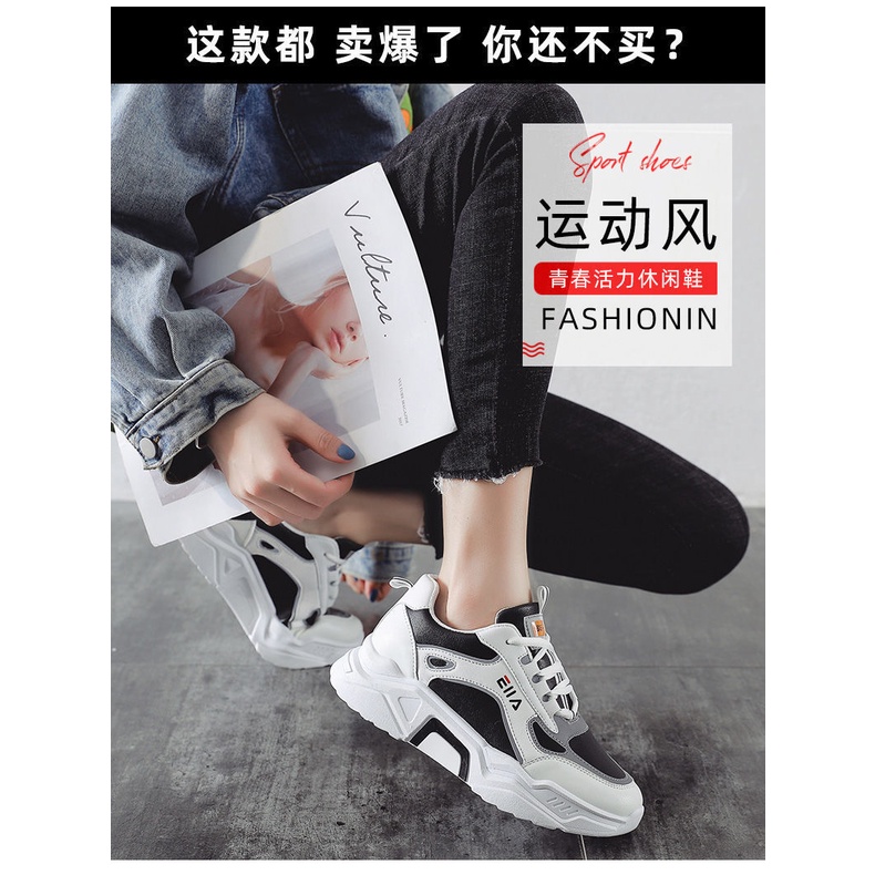 Giày Thể Thao Size Lớn 35-43 41 Màu Trắng Thời Trang Xu Hướng Cho Nữ 42