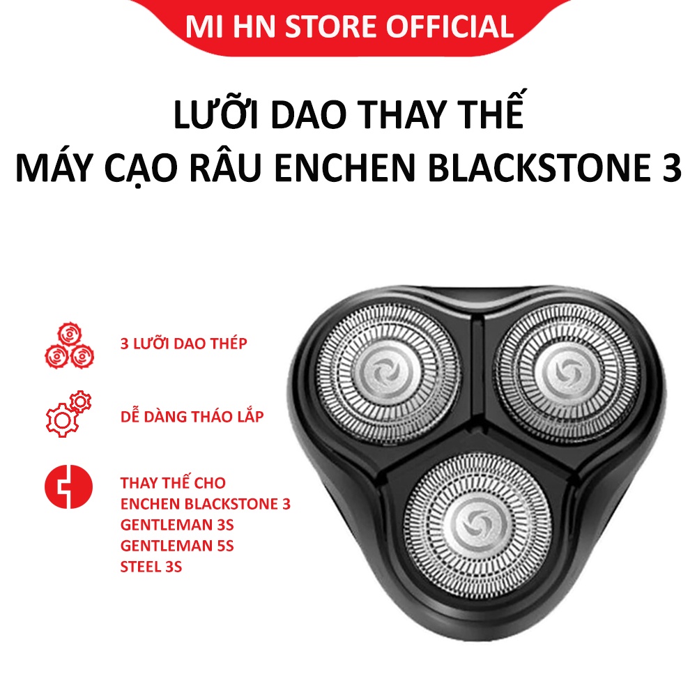 Lưỡi dao thay thế cho Cạo râu Xiaomi Enchen Blackstone 3 Cutterhead