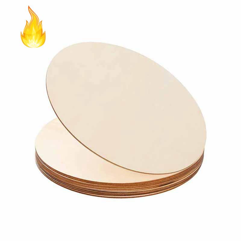 Set 10 Lát Gỗ Tròn Tự Nhiên Chưa Hoàn Thiện Trang Trí Giáng Sinh DIY