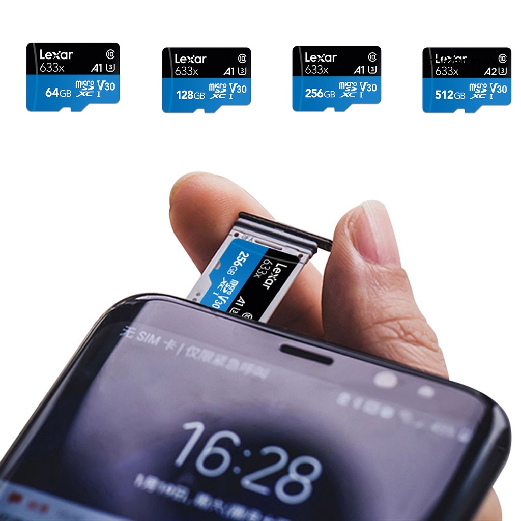 Thẻ Nhớ SD-Card / TF 32GB 64GB 128GB 256GB 512GB Siêu Mỏng Chống Thấm Nước