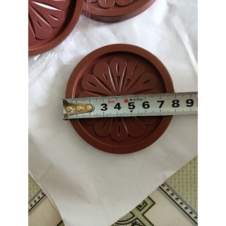 đế lót ly bằng nhựa dẻo