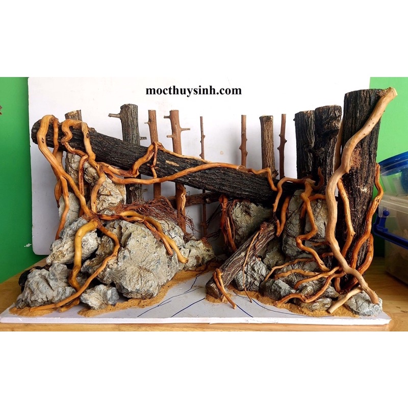 Tấm Bìa Mô Hình Fomex 10mmI Dùng làm Đế set up Layout thô cho Hồ Thủy SinhI Nhiều Kích Cỡ hồ