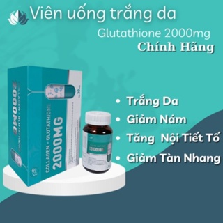 Viên uống trắng da collagen - glutathione 2000 - trắng da,mờ nám,giảm nhăn. - ảnh sản phẩm 5