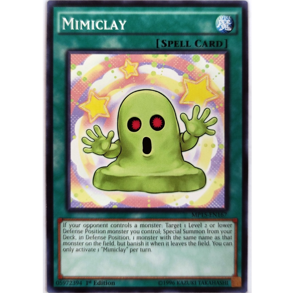 [Thẻ Yugioh] Mimiclay |EN| Common
