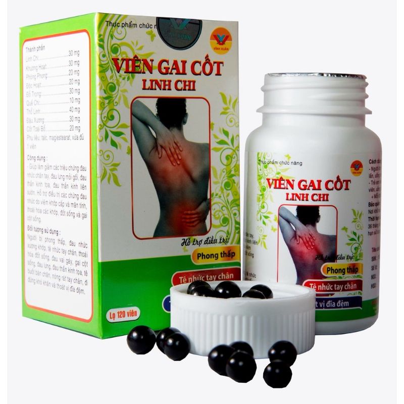 Viên gai cốt linh chi
