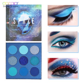 Docolor Bảng Phấn Mắt Trang Điểm Chuyên Nghiệp Lấp Lánh Lâu Trôi