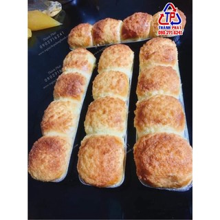 50 Khay bạc dài 3221 nướng bánh pizza - khay nướng bánh mì ngọt - không nắp