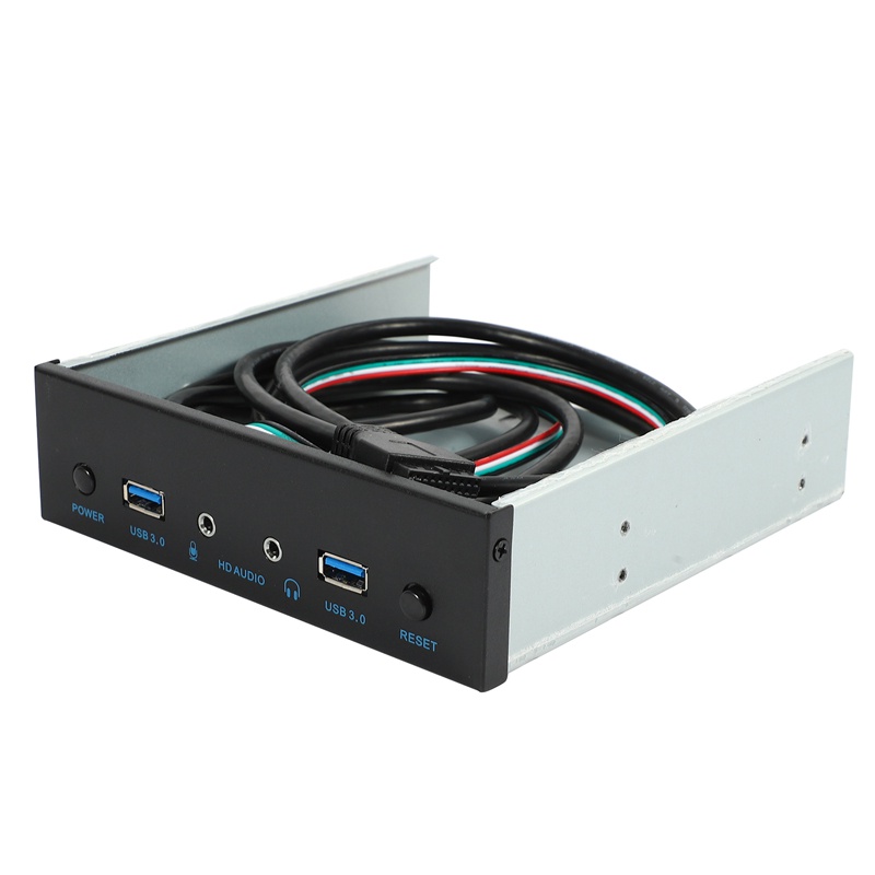 Bộ ChuyểN ĐổI Mở RộNg Usb 3.0 2 CổNg Usb 3.0 + Âm Thanh Hd + NúT Công TắC NguồN