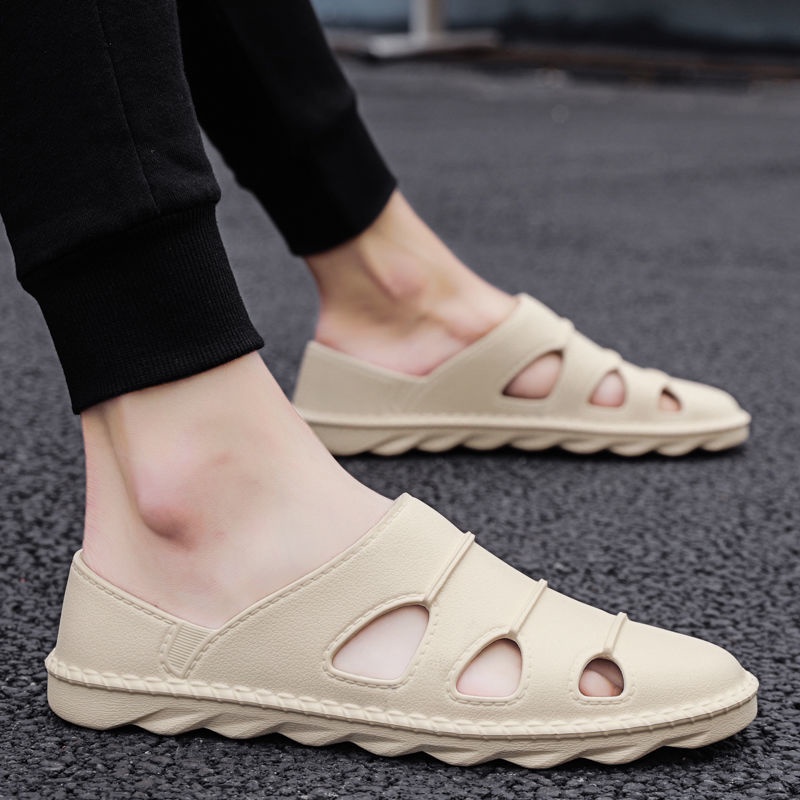 Dép Sandal Đế Mềm Chống Trượt Thoáng Khí Thời Trang Mùa Hè Cho Nam