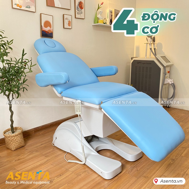 Giường chỉnh điện cho spa, tiêm filler, tiểu phẫu