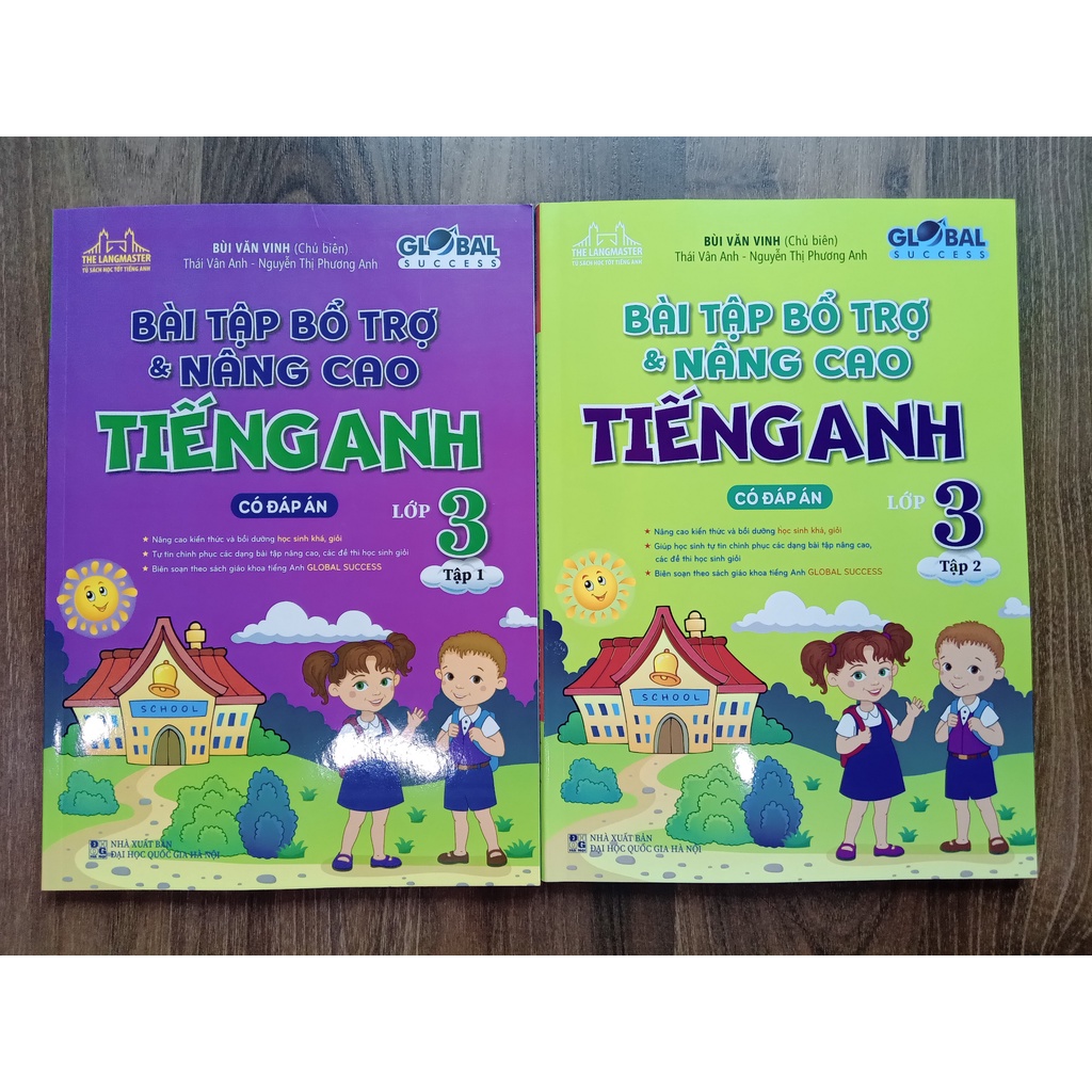 Sách - Bài tập bổ trợ và nâng cao tiếng anh lớp 3 - tập 1 (có đáp án) - GLOBAL SUCCESS
