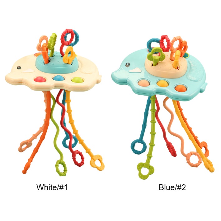 Đồ Chơi Dây Kéo Gắn Ngón Tay Giáo Dục Theo Phương Pháp Montessori Cho Bé 1-3 Tuổi