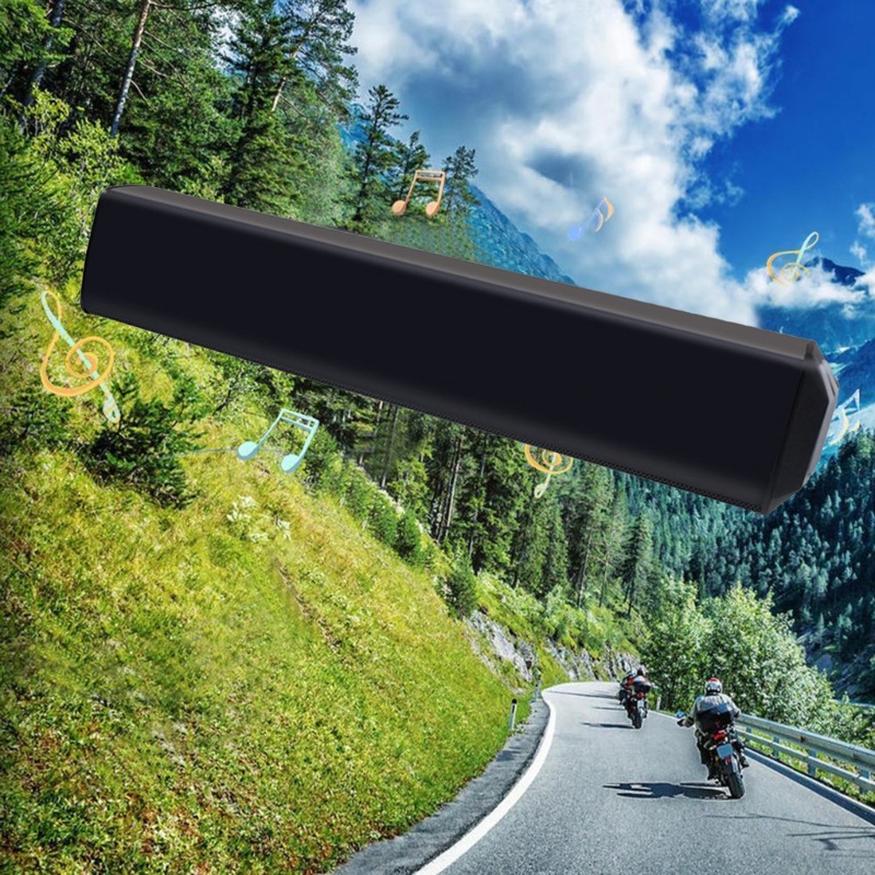 Loa Nghe Nhạc MP3 Chống Thấm Nước Gắn Tay Lái Xe Máy