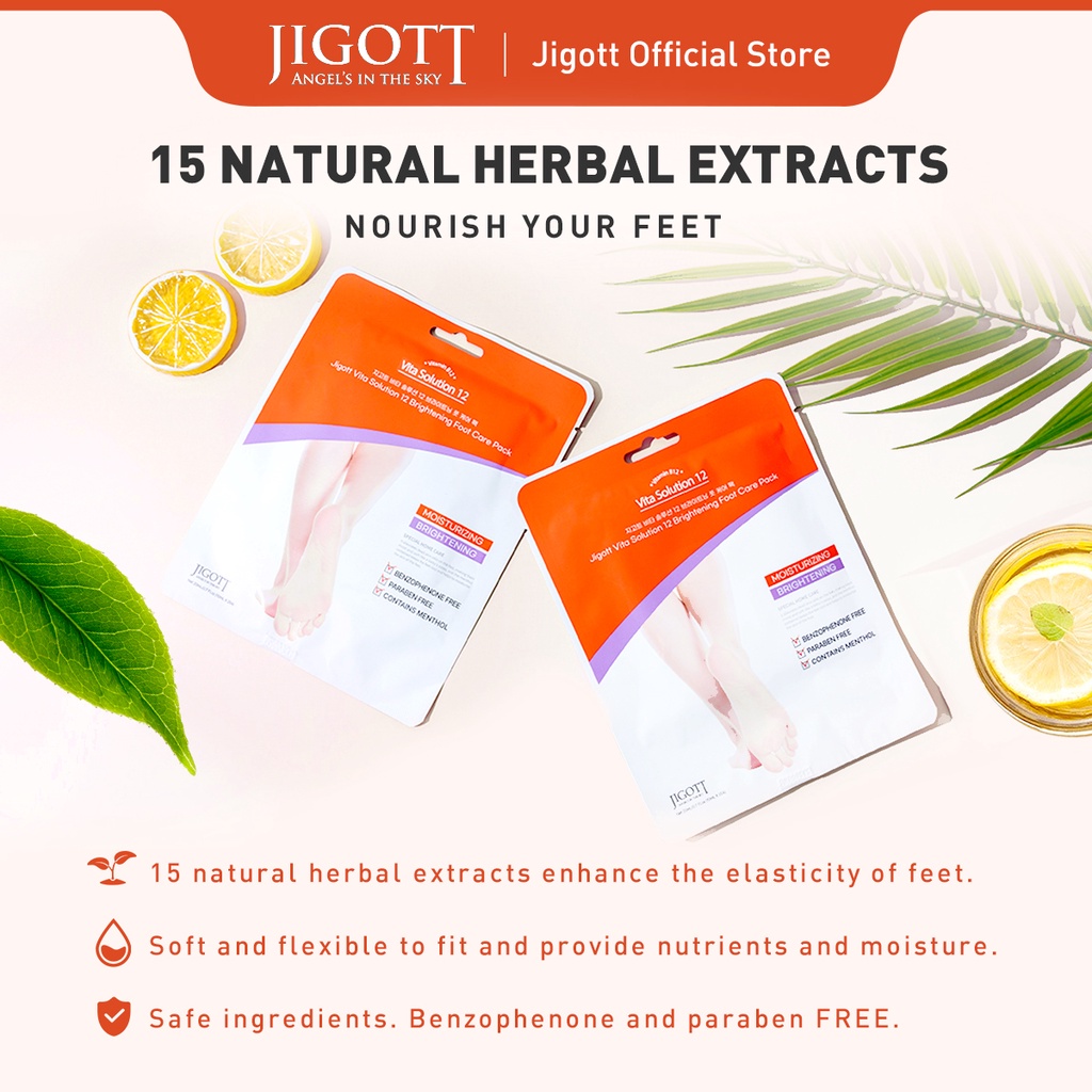 Mặt nạ dưỡng da chân JIGOOT Foot Mask 1 Cặp