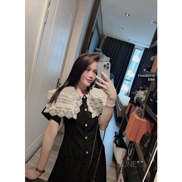 Váy bầu thời trang xuông dài YE1024 Đầm bầu thiết kế công sở chất đũi lụa freesize dưới 65kg