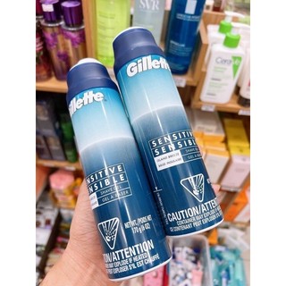 Bọt cạo râu Gillette Sensitive Sensitible giá rẻ