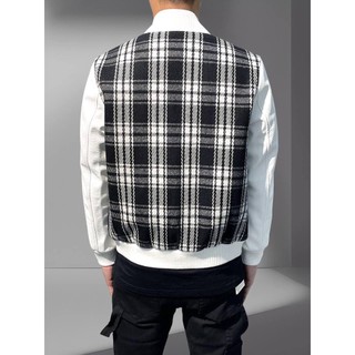ÁO KHOÁC CHECKERBOARD BOMBER