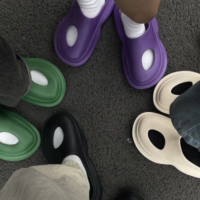 Dép bánh mì lỗ 5 màu size 36-45 Kẻ Du Hành