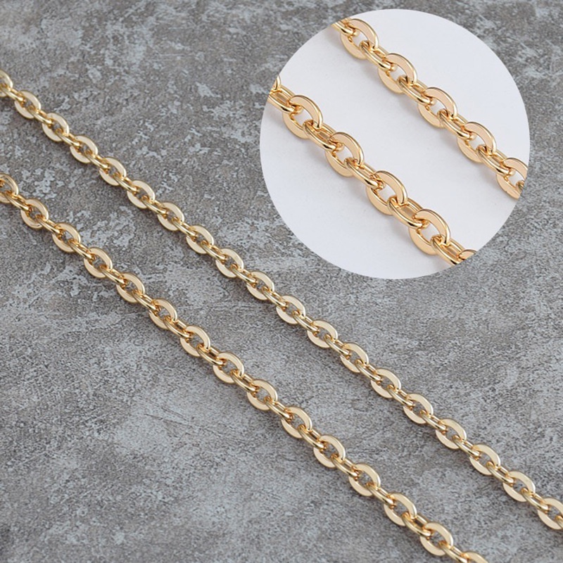 Dây Đeo Túi Mắt Xích 7mm Chữ O Dẹt P2212