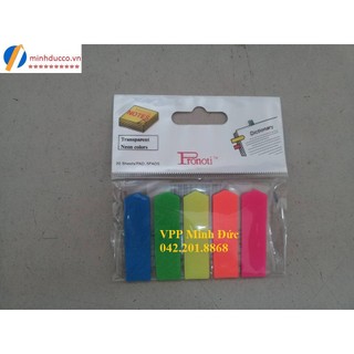 Phân trang nhựa 5 màu pronoti