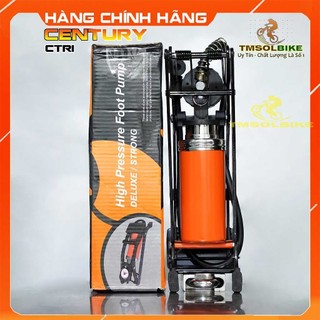Bơm Chân Xe Đạp Xe Máy Century