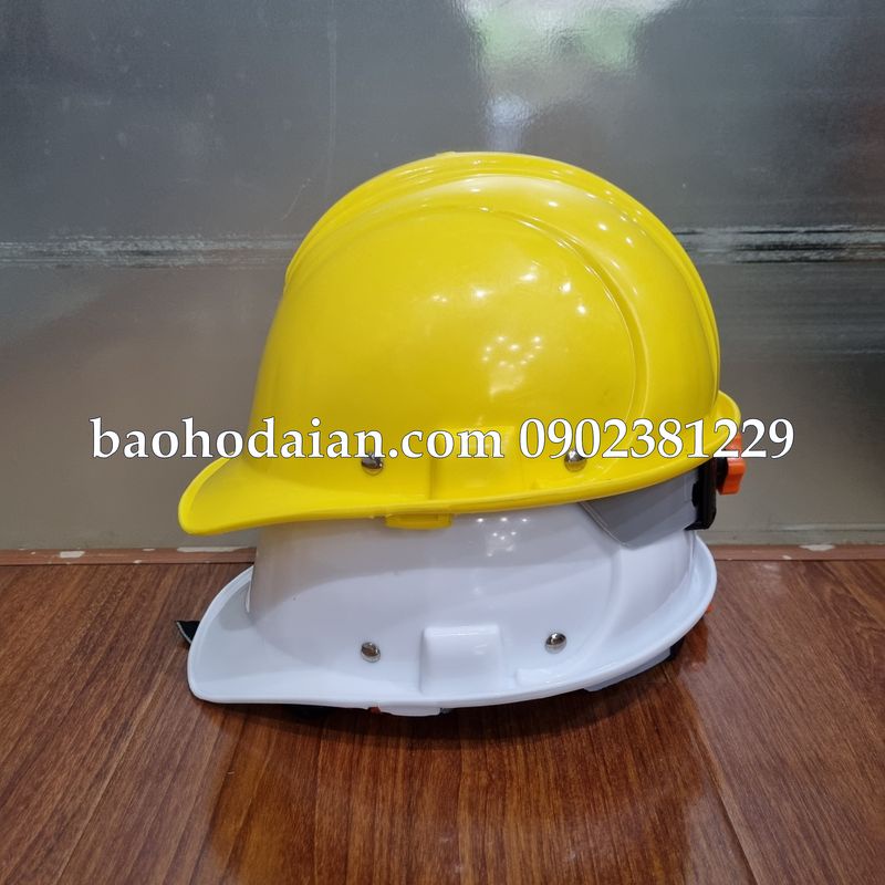 Nón bảo hộ công nhân nhựa HDPE Bảo Bình N006