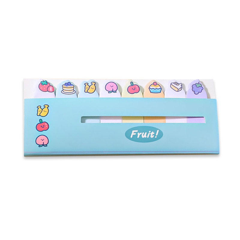 Y&amp;X Bộ 120 Giấy Ghi Chú Họa Tiết Hoạt Hình Cho Học Sinh