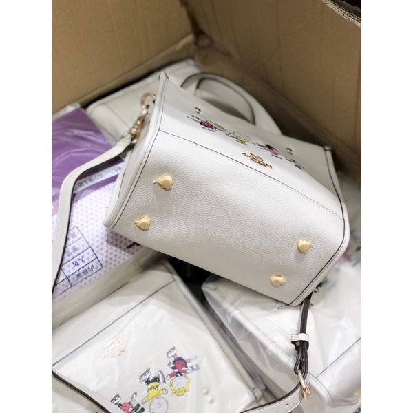 Túi xách xuất khẩu Coach X peanuts