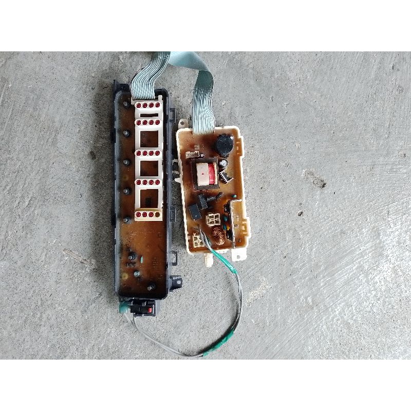 Bo mạch máy giặt toshiba 7kg 2 mảnh