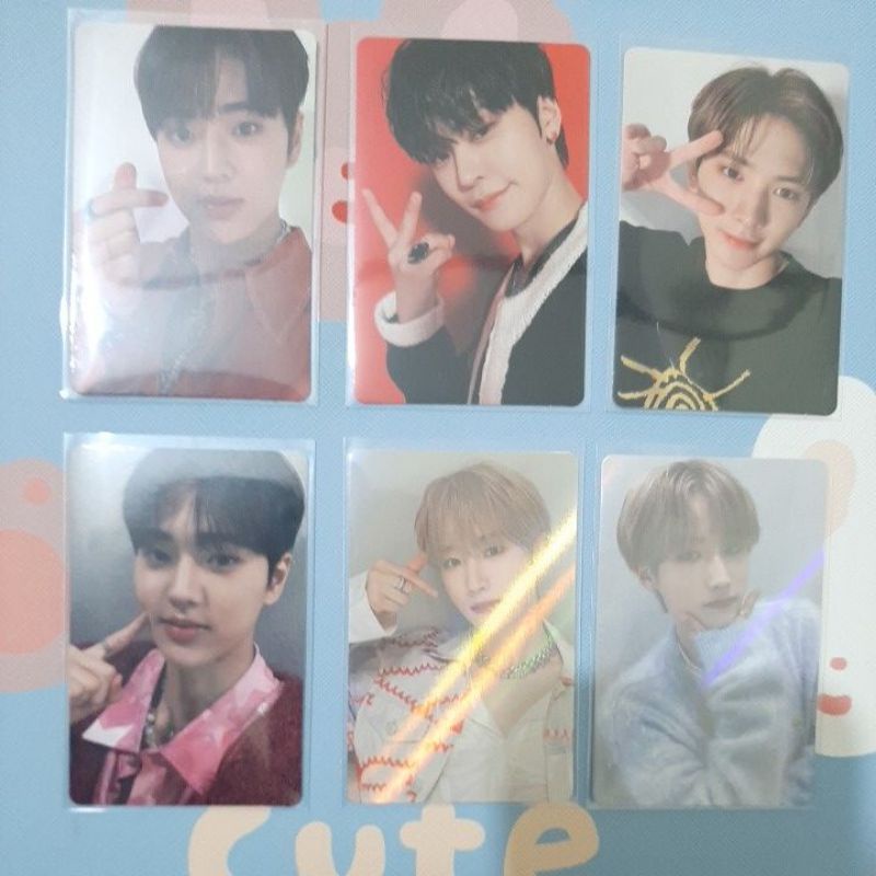 Ảnh thẻ chính hãng card album official kpop Tempest - Huyk, Eunchan, Taerae, Lew