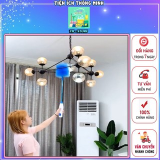 Chổi quét bụi tích điện tự động xoay 360, chổi quét trần nhà, quét bụi thông minh - hh312