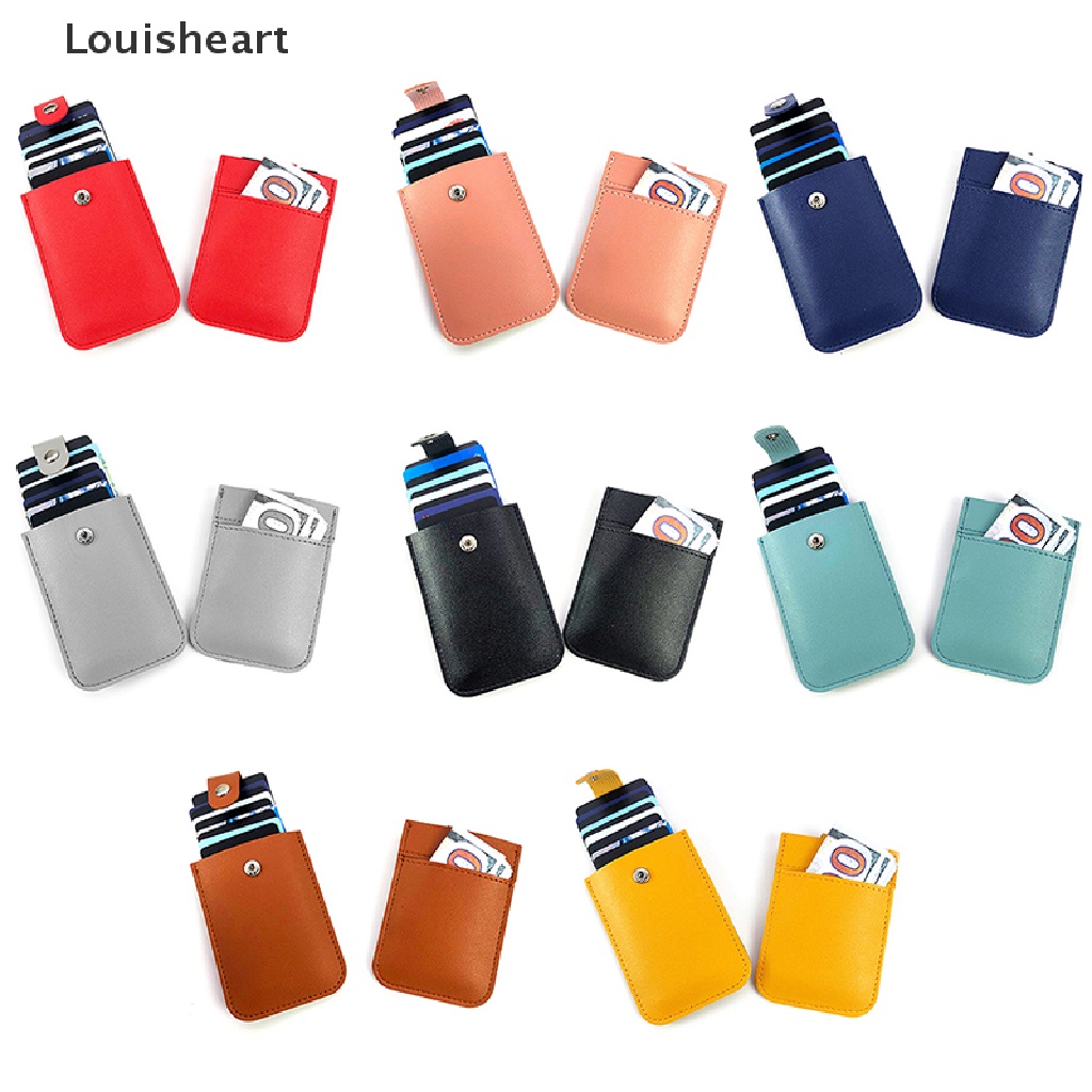 Ví Đựng Thẻ Mini Dạng Kéo Nhiều Ngăn Thời Trang Louisheart Miễn Phí Vận Chuyển TFG