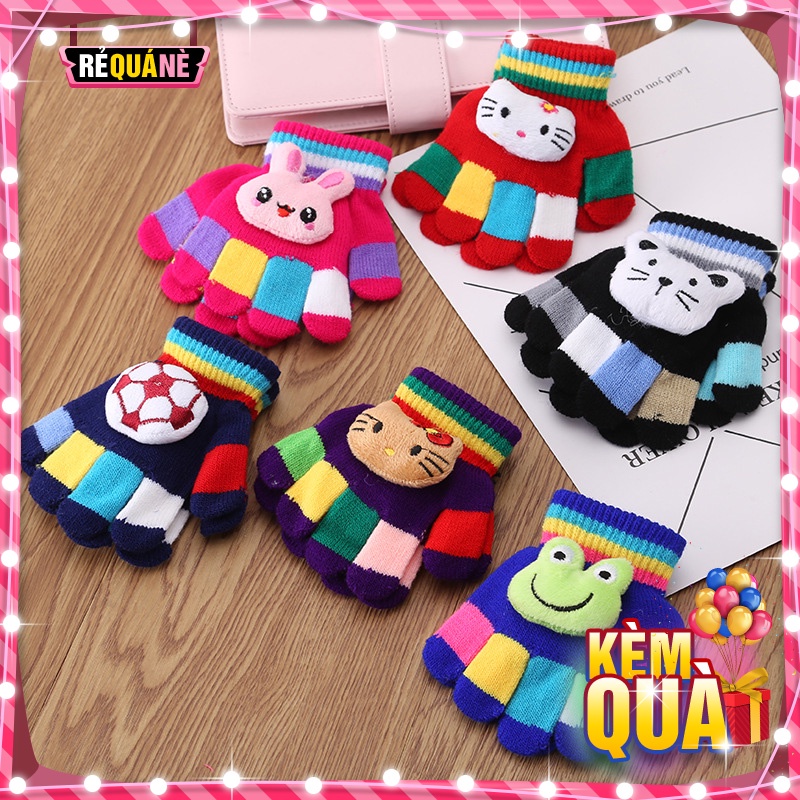 Găng Tay Hình Thú Cho Bé Kute RQN2213