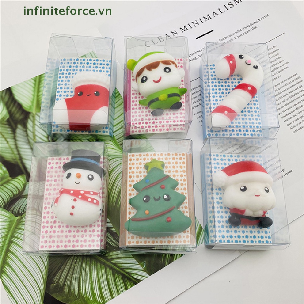 Đồ Chơi Bóp Giảm Căng Thẳng Họa Tiết Giáng Sinh Dễ Thương