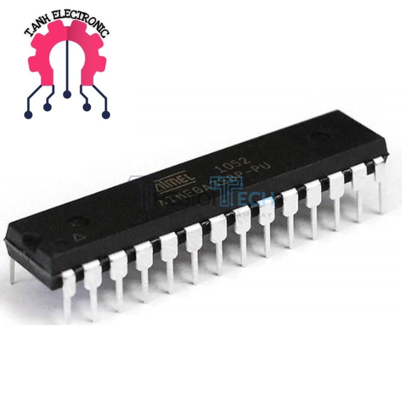 CHÍP CẮM ATMEGA328P-PU DIP28 CHINH HÃNG ATMEL (NẠP BOOTLOADER THEO YÊU CẦU)
