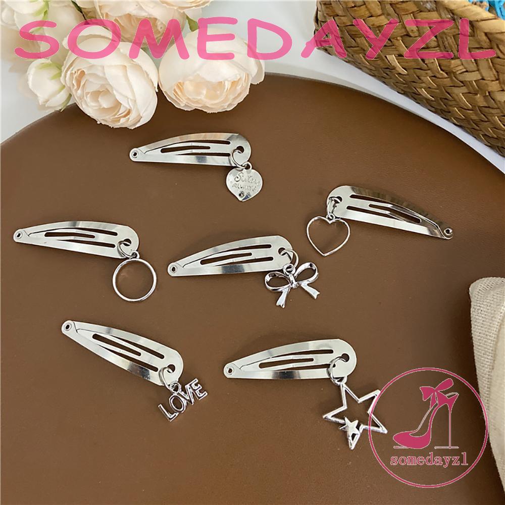 Kẹp Tóc Hình Nơ Bằng Kim Loại Phong Cách Hàn Quốc Cho Nữ